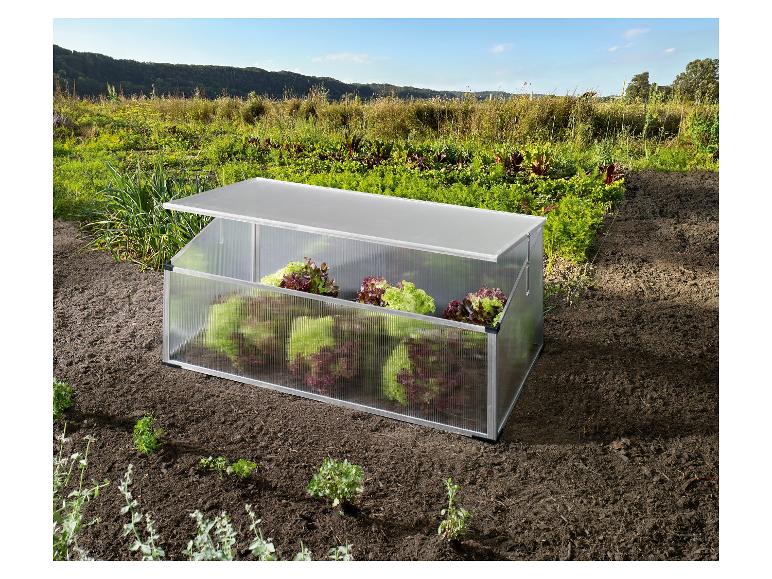 Mini-serre de jardin, 100 x 30/40 x 60 cm, 0,2m3 - Image 5