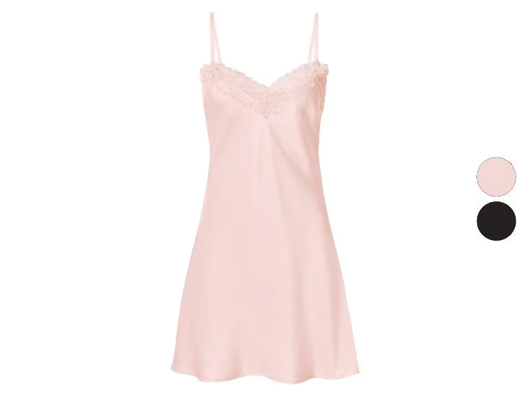 Chemise de nuit en satin femme