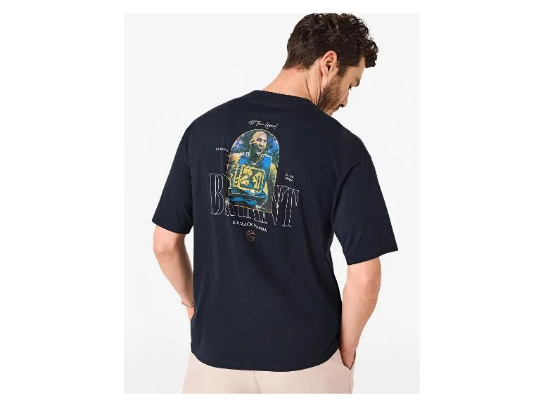 T-shirt oversize Jordan ou Bryant homme - Image 2