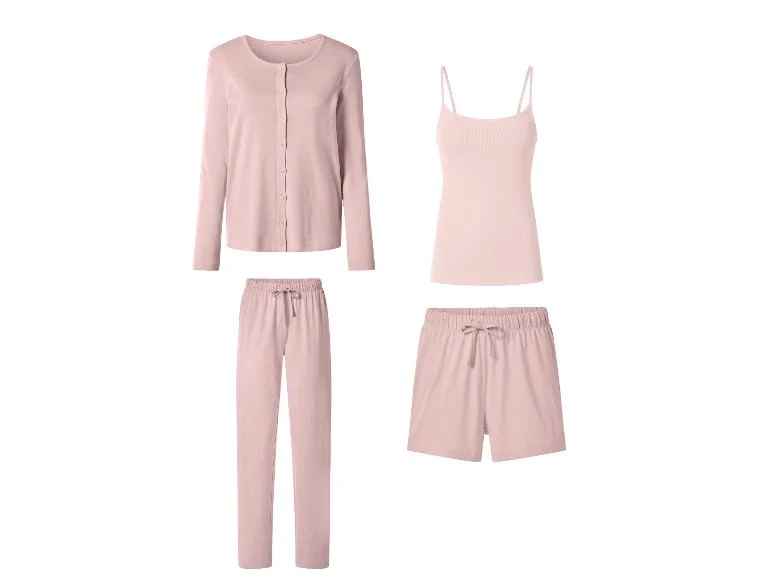 Ensembles pyjamas femme, 4 pièces - Image 4
