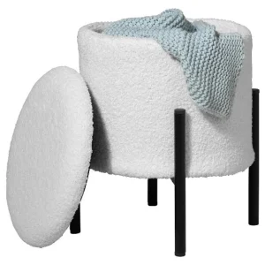 Tabouret avec coffre de rangement