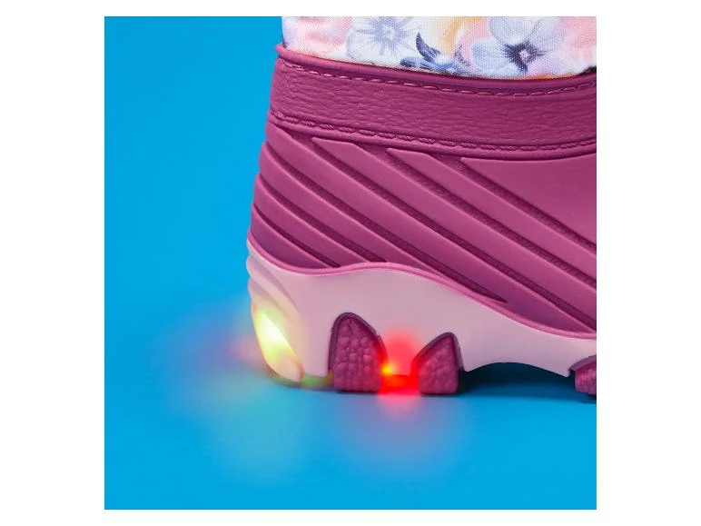 Bottes d'hiver LED petite fille