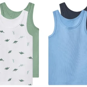 Lot de 2 maillots de corps petit garçon