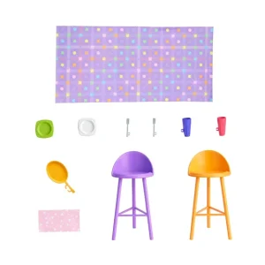 Maison de vacances avec coffret de poupée
