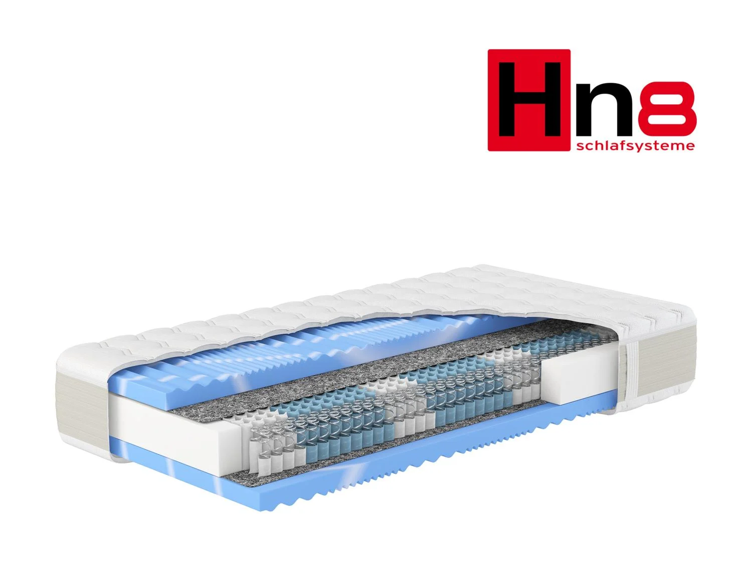 Matelas à ressorts ensachés, 7 zones XXL Gelstar T-1000 - Image 13
