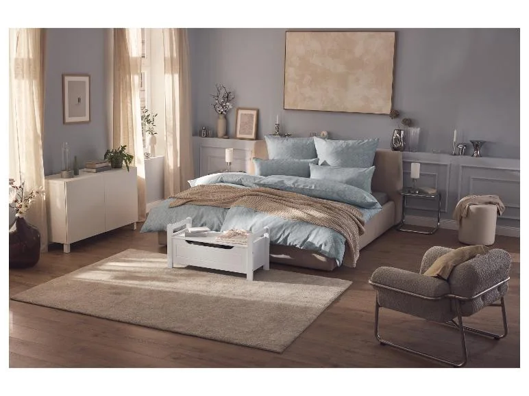 Banquette avec espace de rangement, 88 x 43 x 38 cm, blanc - Image 7