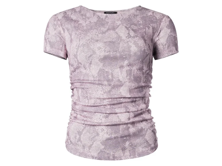 T-shirt femme en maille avec imprimé serpent femme - Image 4