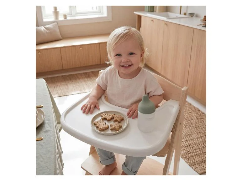 Plateau repas en plastique - Extension pour chaise haute