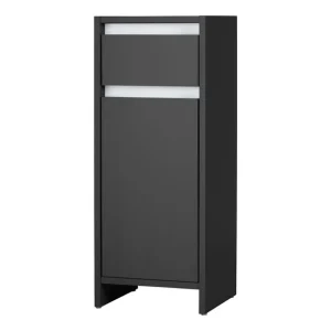 Armoire latérale de salle de bains Oslo, 32 x 80 x 28 cm, anthracite — SKU L8TCR2YC8KZD80LQ5