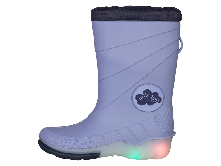 Bottes de pluie lumineuses petite fille - Image 3