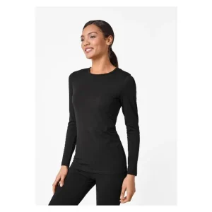 T-shirt thermique en laine mérinos Premium femme
