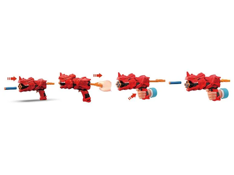 Pistolet dinosaure à fléchettes souple - Image 2