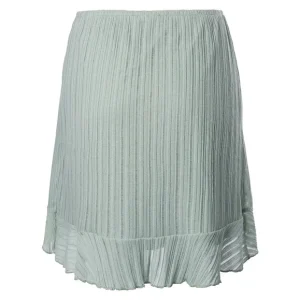 Jupe courte texturée femme