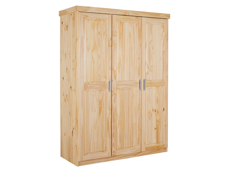 Armoire à vêtements en pin massif, veines naturelles - Image 28