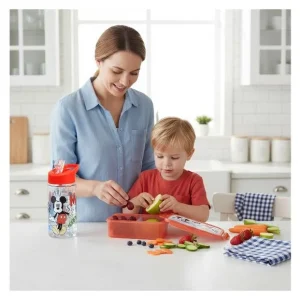 Gourde ou Boîte à repas Minnie & Mickey