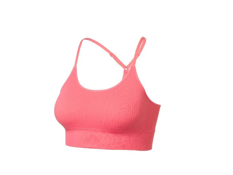 Brassière de sport côtelée femme - Image 4