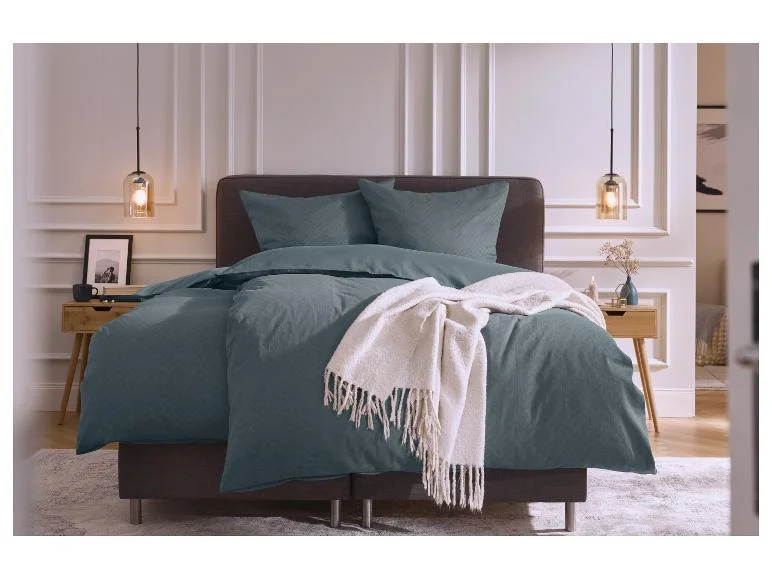 Parure de lit double face en satin, 240 x 220 cm - Image 12