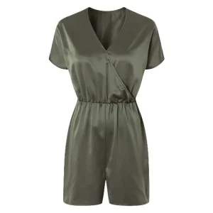 Combinaison en satin femme