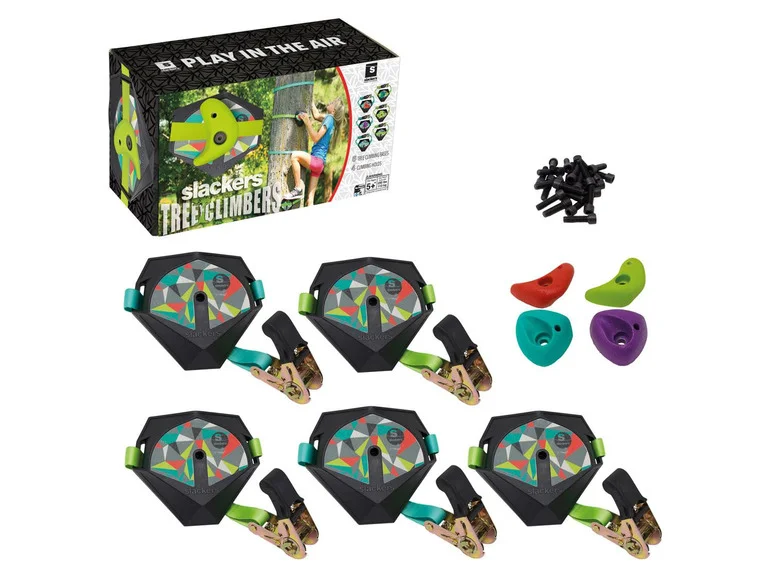 Kit d'escalade complet avec prises et cordes