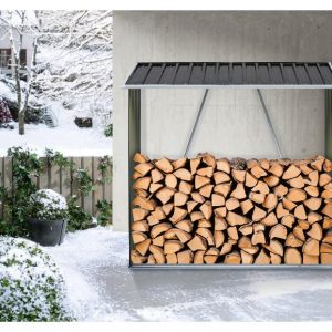 Étagère à bois de chauffage
