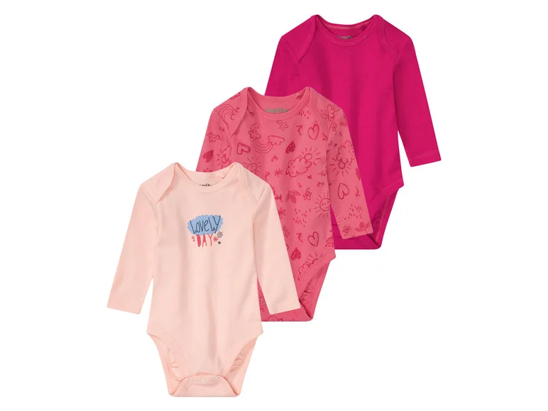 Lot de 3 bodies bébé — SKU B6J0I4EGTBRG87D1