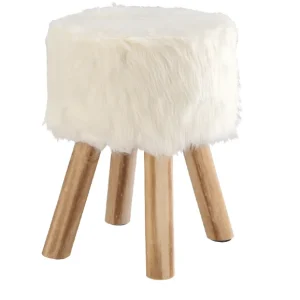 Tabouret avec peluche