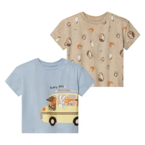 Lot de 2 t-shirts bébé — SKU SETAOFSJDG86HU2TP0