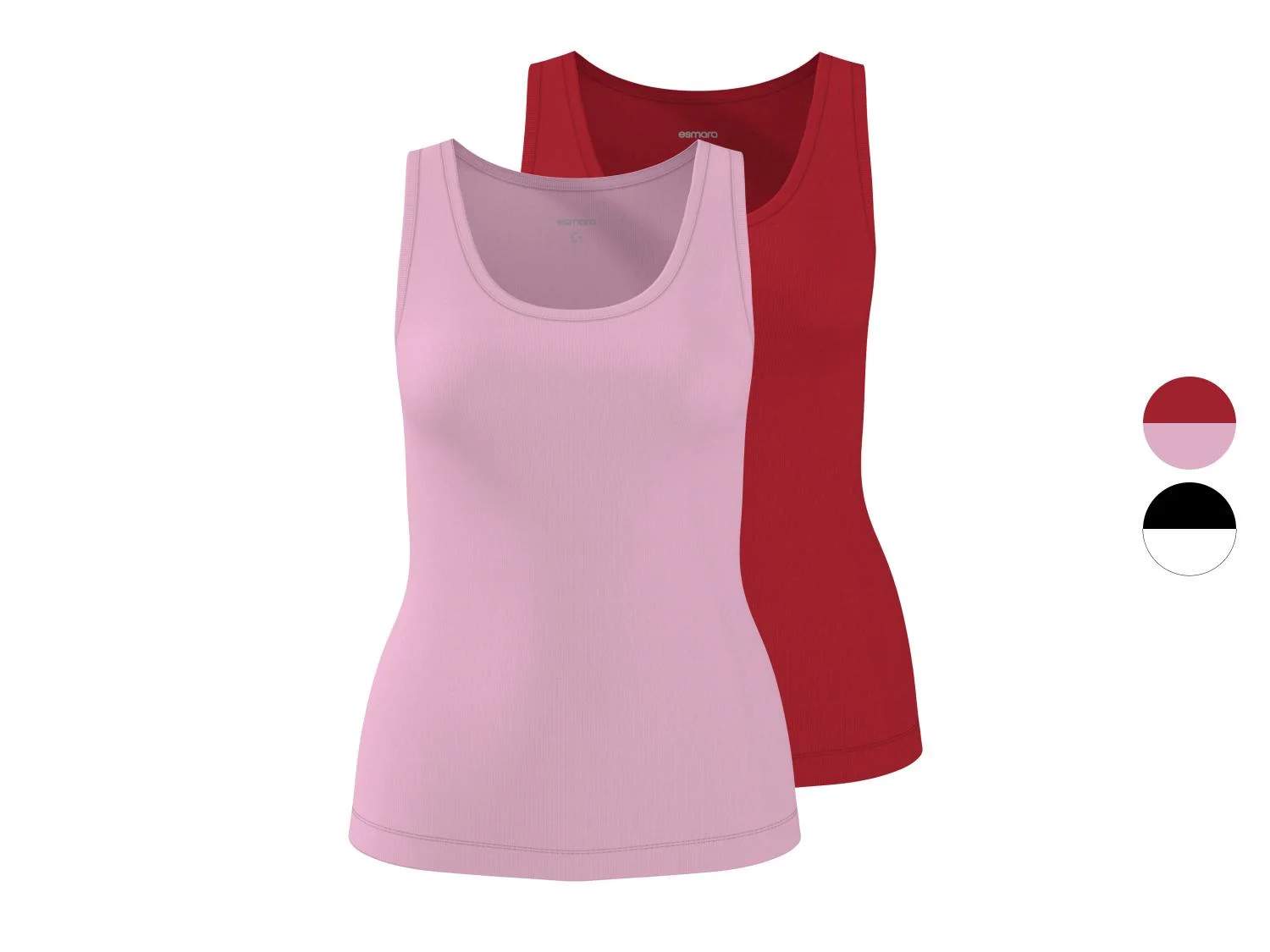 Lot de 2 débardeurs côtelés femme — SKU 9N6VBY8GKAQVEZWHW - Image 18