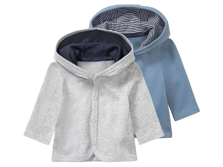 Lot de 2 vestes à capuche bébé - Image 4