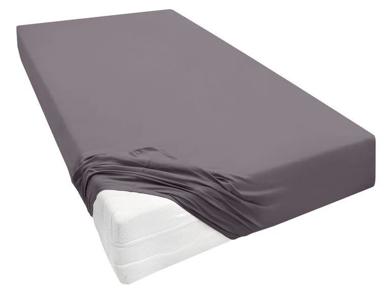 Drap-housse en jersey, pour matelas Boxspring Biberna - Image 2