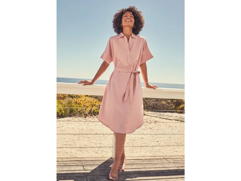 Robe longue en lin femme - Image 7