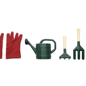 Brouette et outils de jardinage