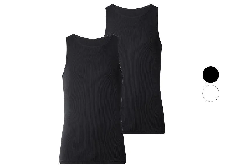Débardeurs à double côte pour hommes, lot de 2 - Image 6