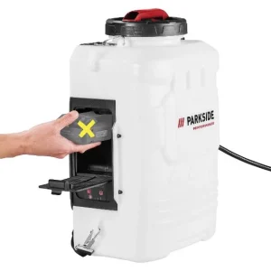 Pulvérisateur à dos sans fil + 2 batteries + chargeur double, 40 V