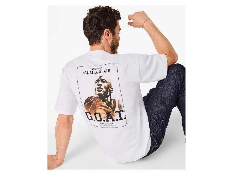 T-shirt oversize Jordan ou Bryant homme - Image 4