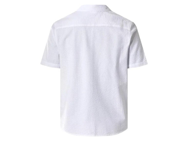 Chemise en seersucker homme
