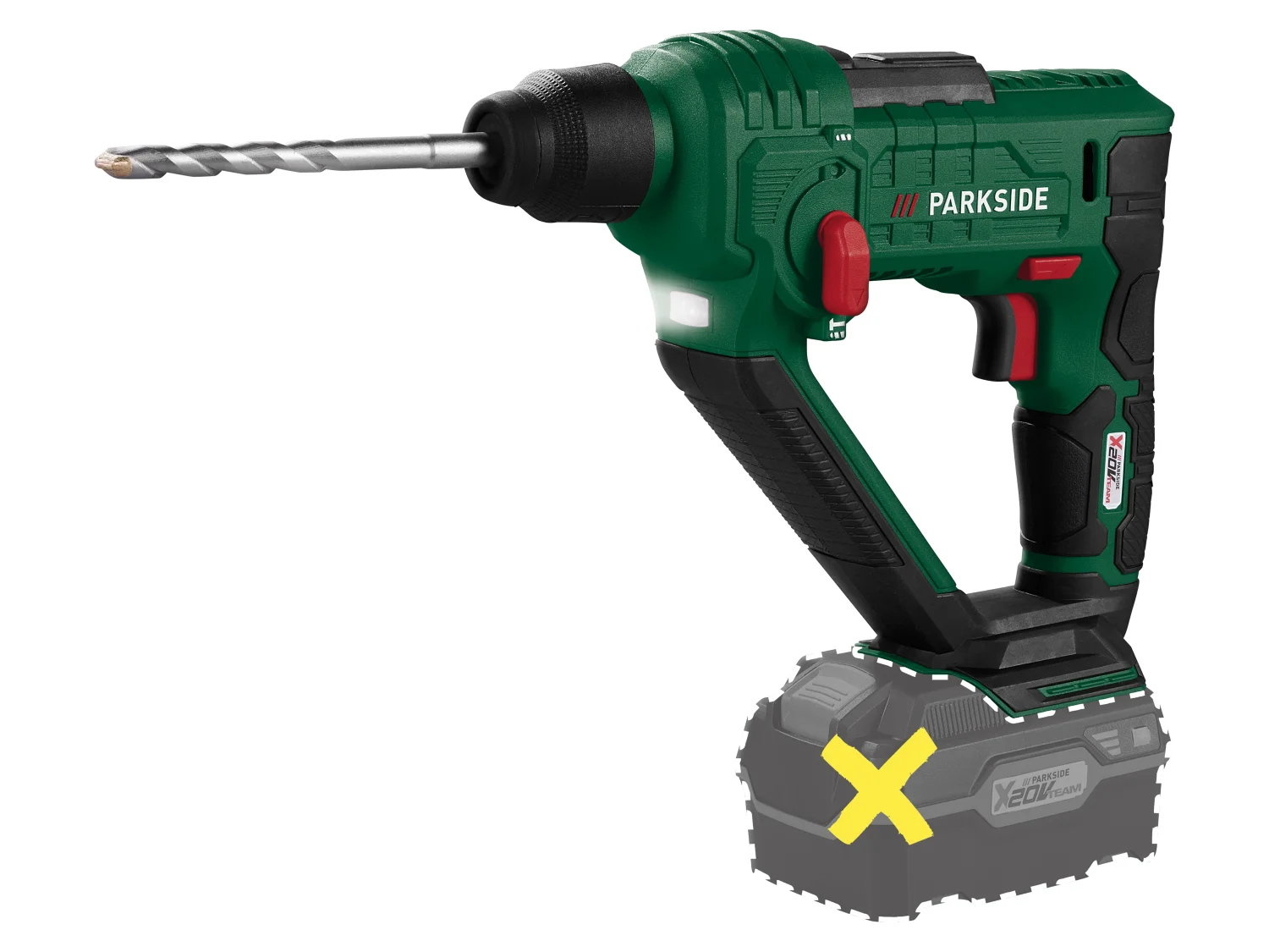 Marteau perforateur sans fil PABH 20-Li D4, 20 V - Image 8