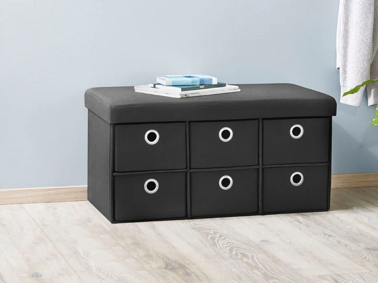 Banc-coffre de rangement, avec 6 tiroirs — SKU 2UBQFGK104AY1NC1C0 - Image 6