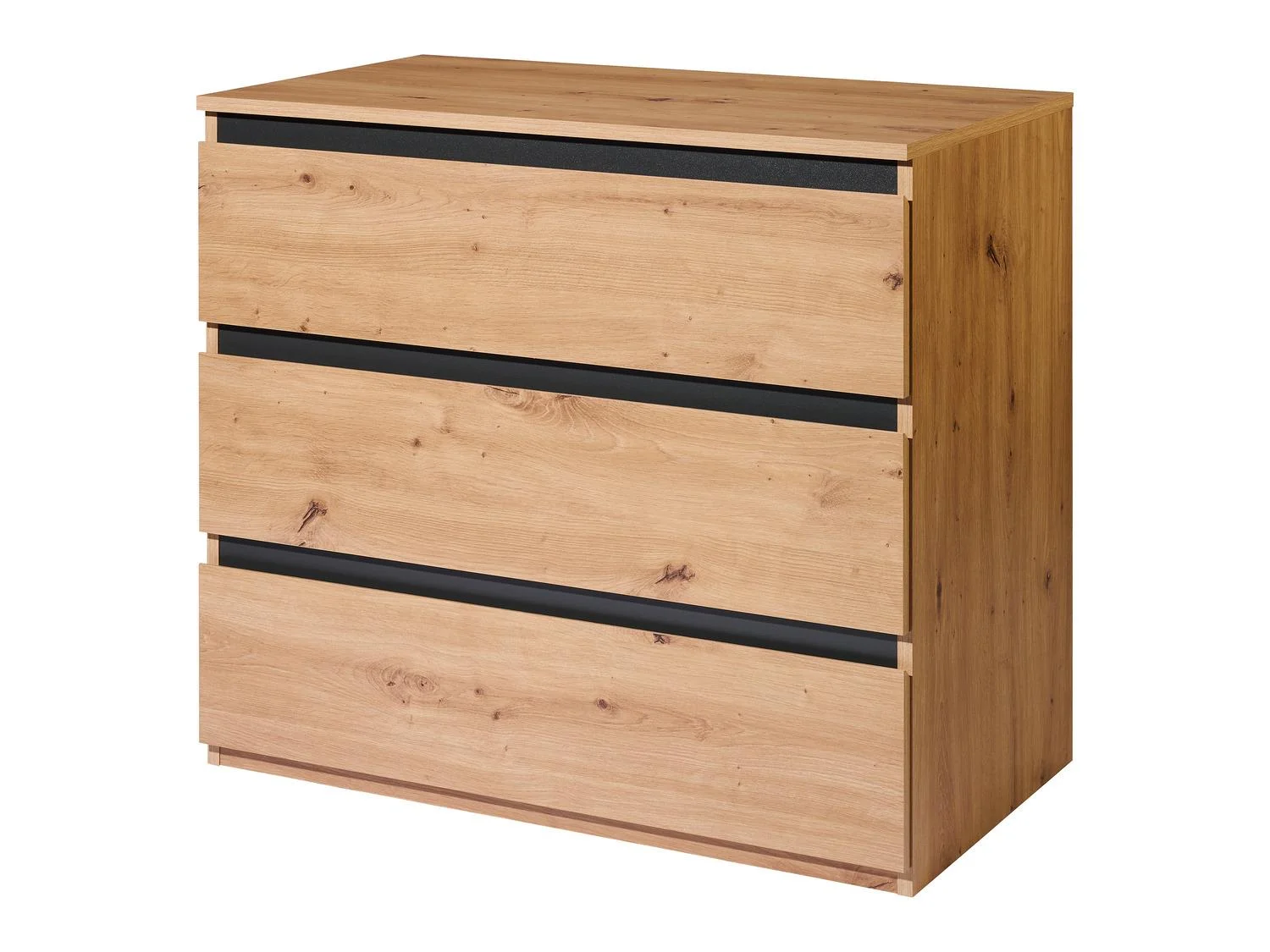 Commode Genève, 80 x 78 x 48 cm, imitation chêne — SKU E398S09VKQW8SASE - Image 8