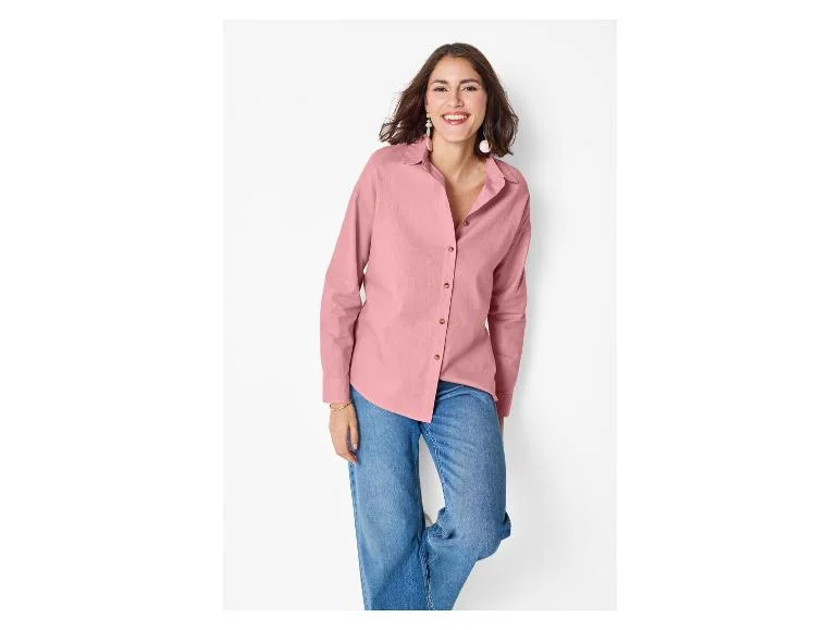 Chemise en lin Premium femme — SKU LGC8JIZKKGEV83045 - Image 3