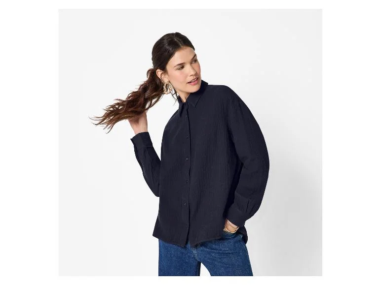 Blouse en mousseline femme — SKU X109VZT7IEXECUXC - Image 11