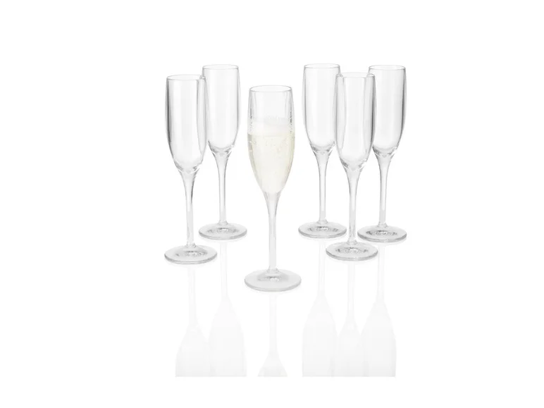 Lot de 6 verres à vin, à champagne ou à eau - Image 9