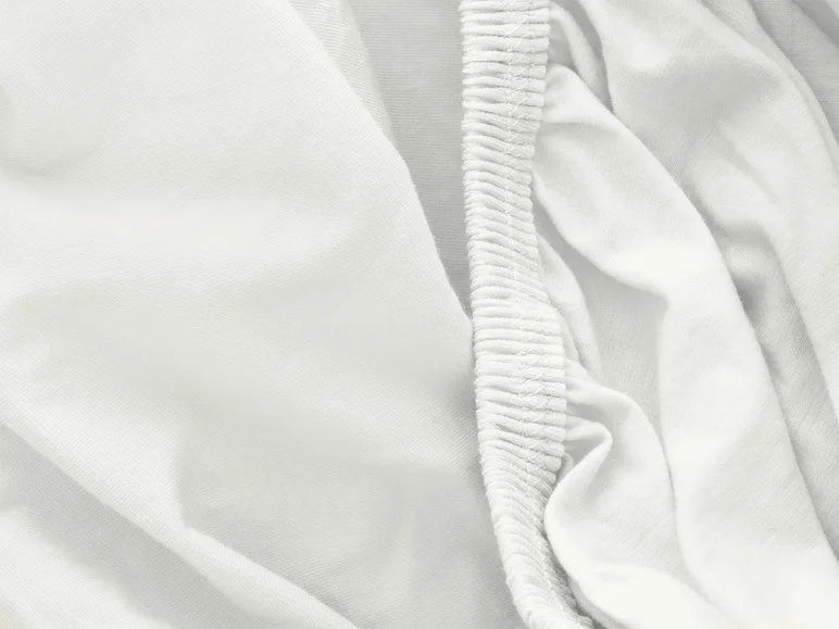 Drap-housse en jersey, pour matelas Boxspring Biberna - Image 9