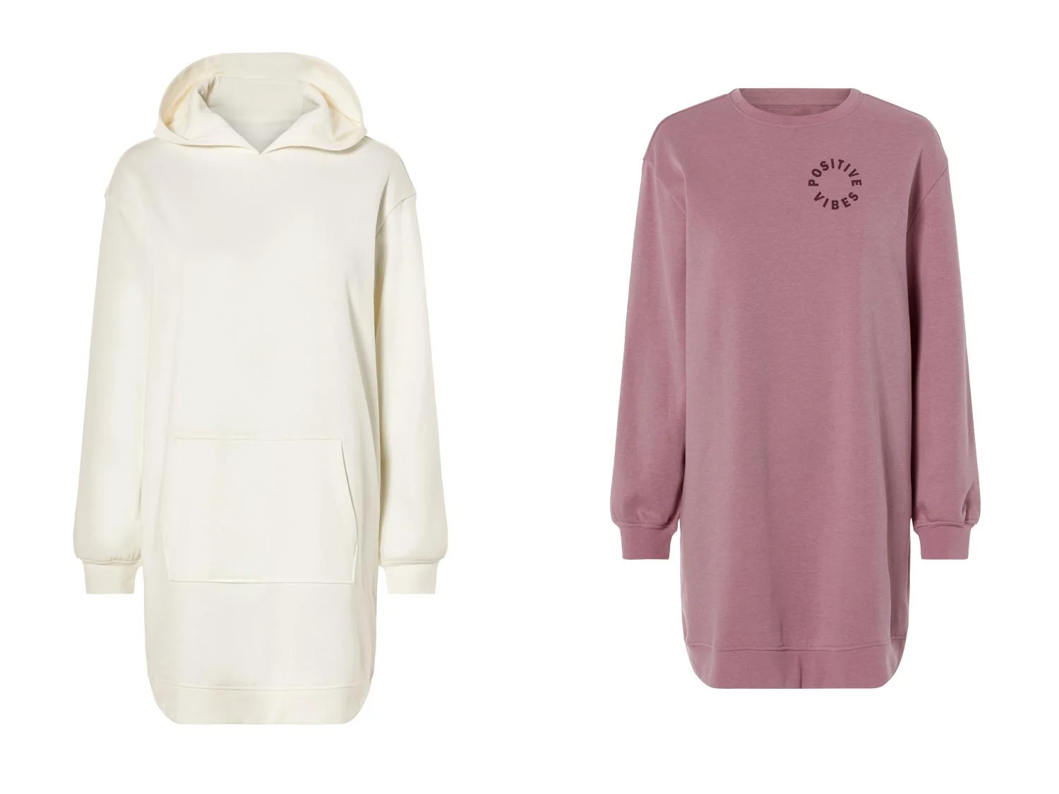 Robe sweat-shirt femme en coton - Image 10