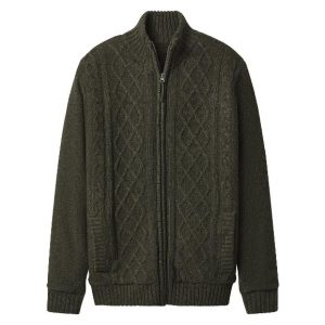 Gilet en grosse maille homme