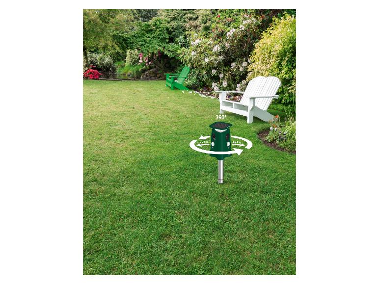 Repousseur d'animaux solaire PTUS360 1 B2, 360°, 8 m - Image 7
