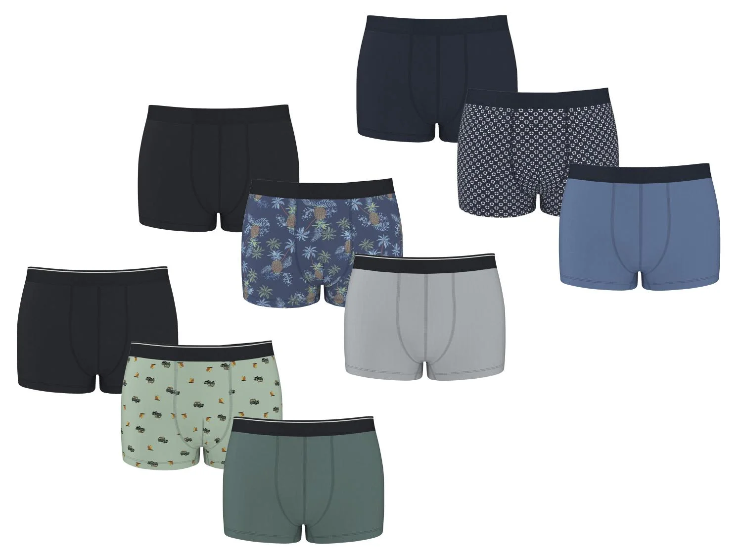 Lot de 3 boxers homme — SKU WVR23NEJXV6XVHCN - Image 35