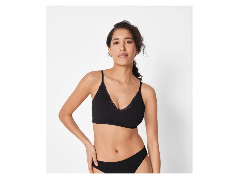 Brassière côtelée à dentelle femme — SKU C2BNE97R0I4B0V84X - Image 8