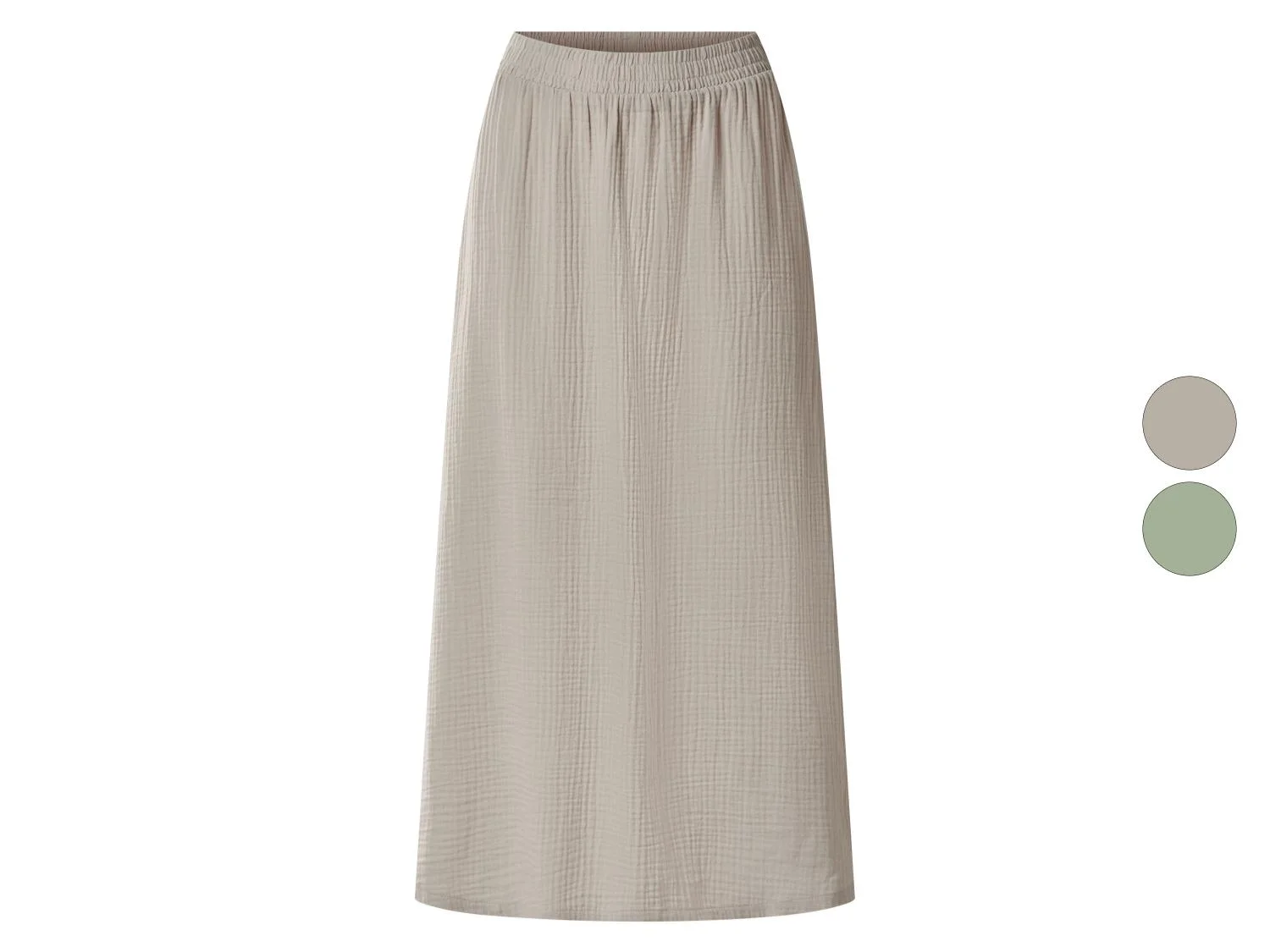 Jupe mi-longue en mousseline femme - Image 4
