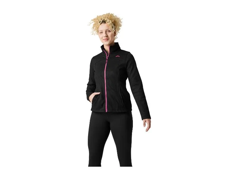 Veste polaire femme en maille, poches latérales - Image 4
